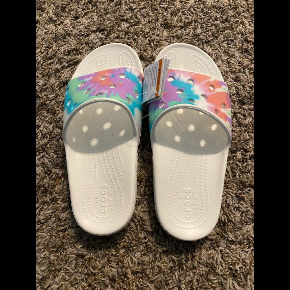 Croc sandals